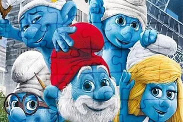 pitufos jigsaw puzzle