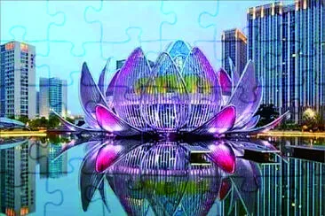 中國蓮花大樓 jigsaw puzzle
