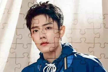 Chinese actor  Xiao Zhan jigsaw puzzle