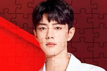 Chinese actor  Xiao Zhan jigsaw puzzle
