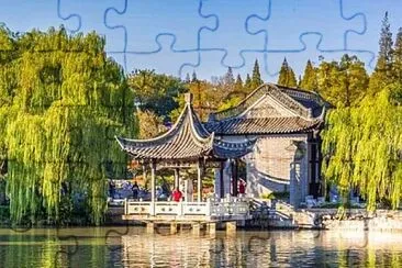 中國江蘇揚州瘦西湖