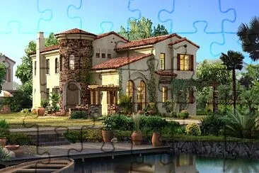 פאזל של Sunny House