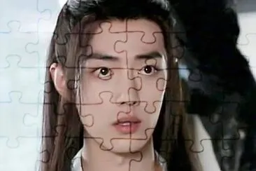 Chinese actor  Xiao Zhan jigsaw puzzle