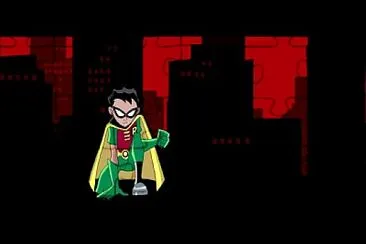 robin los jóvenes titanes jigsaw puzzle
