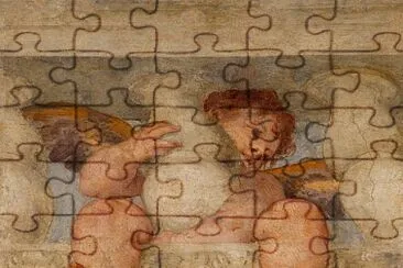 Putto alato