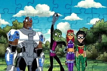 los titanes no entienden a raven los jovenes titanes jigsaw puzzle