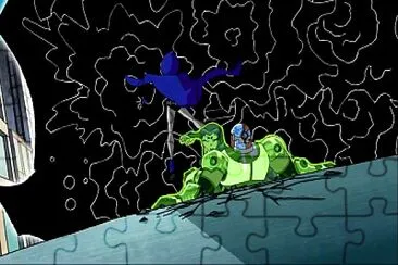 raven protege a cyborg y starfire los jovenes titanes jigsaw puzzle