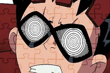 פאזל של robin es hipnotizado los jovenes titanes