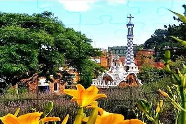 פאזל של Barcelona (Parque Güell)
