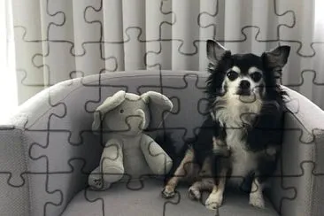 Nick e seu amigo de pelúcia jigsaw puzzle