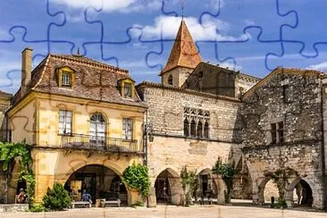 Bastide du Lot et Garonne jigsaw puzzle