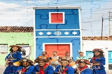 Bacamarteiros da paz jigsaw puzzle