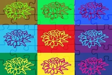 draw jigsaw puzzle