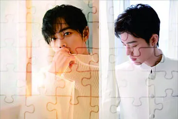 Chinese actor Xiao Zhan jigsaw puzzle