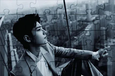 Chinese actor Xiao Zhan jigsaw puzzle