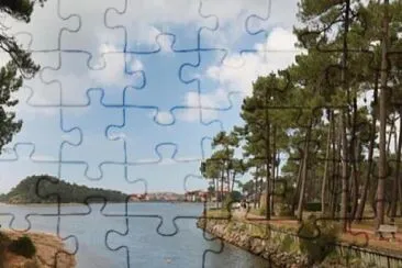 Le Lac d 'Albret jigsaw puzzle
