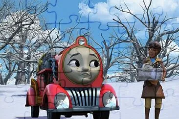 Cleo 's First Snow jigsaw puzzle