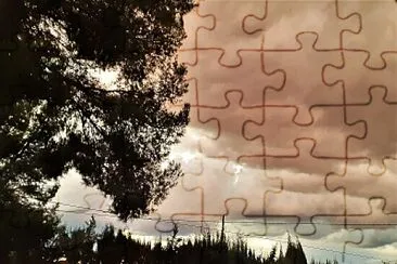 tarde de tormenta jigsaw puzzle