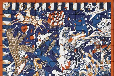 l 'épopée d 'Hermès bleue jigsaw puzzle