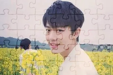 Chinese actor  Xiao Zhan jigsaw puzzle