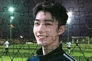 Chinese actor  Xiao Zhan jigsaw puzzle