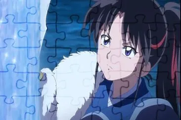 setsuna mira a su madre Rin hanyo no yashahime