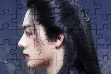 Chinese actor  Xiao Zhan jigsaw puzzle