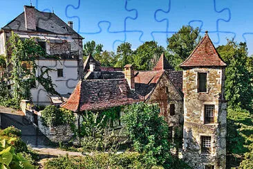 Carennac-Francia jigsaw puzzle