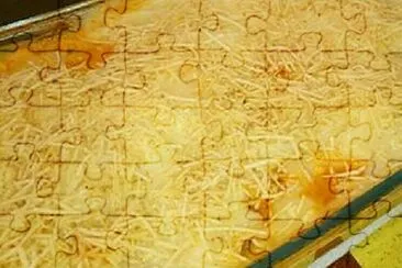 a jigsaw puzzle