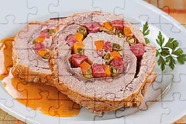 a jigsaw puzzle