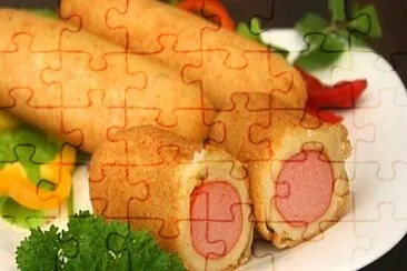 a jigsaw puzzle