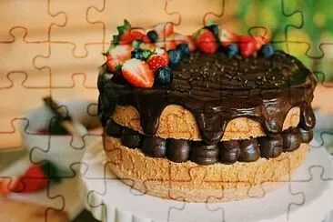 a jigsaw puzzle