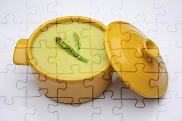 a jigsaw puzzle