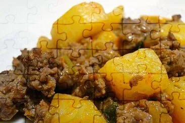 a jigsaw puzzle