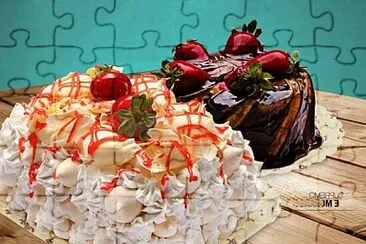 a jigsaw puzzle