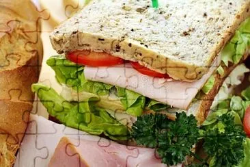a jigsaw puzzle