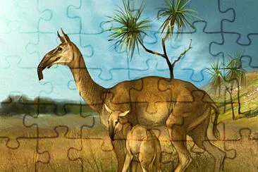 Macrauchenia jigsaw puzzle