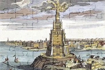 Phare d 'Alexandrie jigsaw puzzle