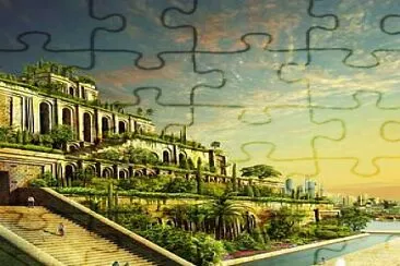 Jardins suspendus de Babylone jigsaw puzzle