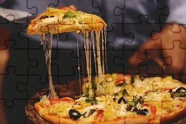 a jigsaw puzzle