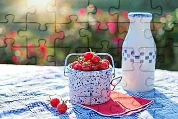 a jigsaw puzzle