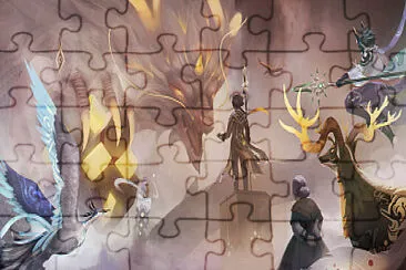 Genshin Impact - Zhongli jigsaw puzzle
