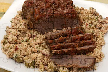 a jigsaw puzzle