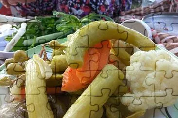 a jigsaw puzzle