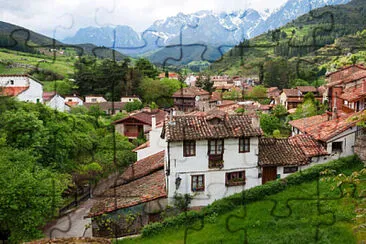 Potes-Cantabria jigsaw puzzle