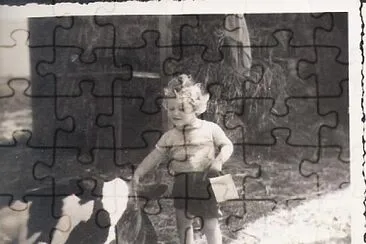 childhood jigsaw puzzle