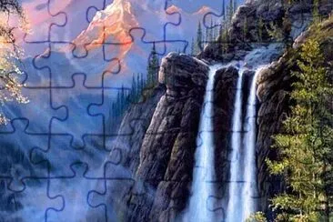 風景油畫 jigsaw puzzle