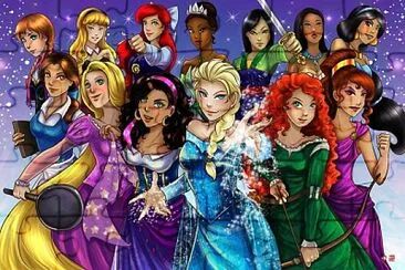 פאזל של princesas