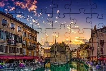 Annecy-Francia jigsaw puzzle