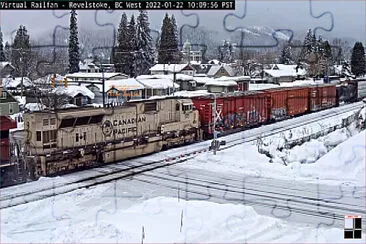 CP-7021 wearing sand colour of the Canadian and U.S. Army, in the Snow jigsaw puzzle